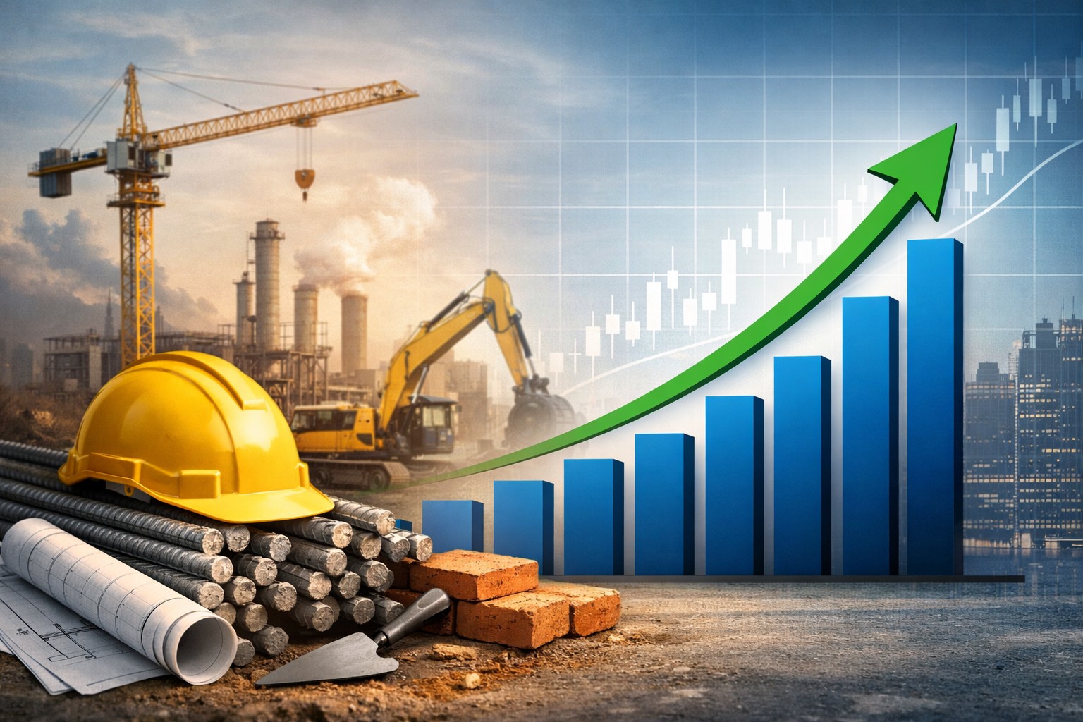 Algunas áreas como los materiales y la construcción europeos son capaces de reactivarse.